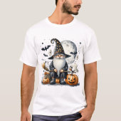 Halloween Witch Gnome - Perfect Gift T-shirt (Voorkant)