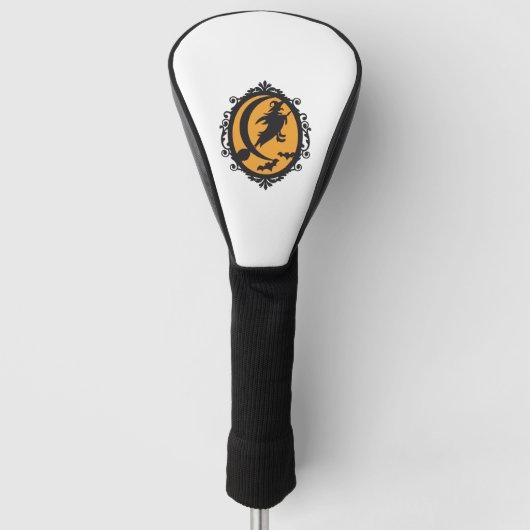 Halloween Witch Golfheadcover (Voorkant)