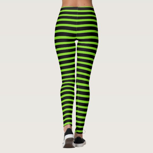 Halloween Witch Green Costume Leggings (Achterkant)