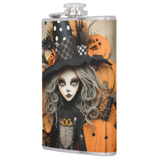 Halloween Witch Heupfles (Links)