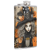 Halloween Witch Heupfles (Rechts)