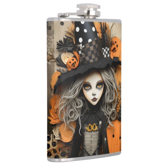 Halloween Witch Heupfles (Rechts)