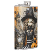 Halloween Witch Heupfles (Rechts)