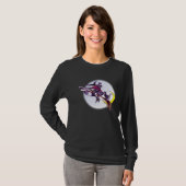 Halloween Witch Holiday cartoon t-shirt (Voorkant volledig)