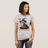 Halloween Witch Holiday muis t-shirt (Voorkant volledig)