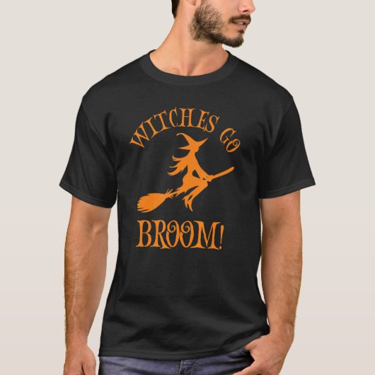 Halloween Witch Ideeën waarom ik echt kan rijden T-shirt (Voorkant)