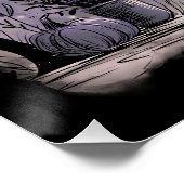 Halloween Witch Illustratie Perfect Poster (Hoek)