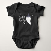 Halloween Witch in Training Bodysuit T-Shirt (Voorkant)