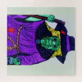 HALLOWEEN WITCH JIGSAW PUZZLE LEGPUZZEL (Horizontaal)
