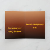 Halloween Witch Kaart (Binnen)