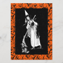 Halloween Witch Kaart