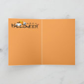 Halloween Witch Kaart (Binnen)