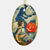Halloween Witch Keramisch Ornament (Links)