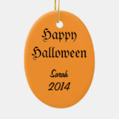 Halloween Witch Keramisch Ornament (Achterkant)