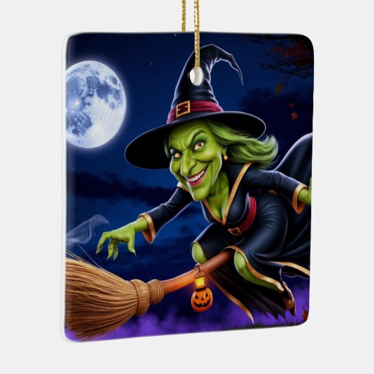 Halloween / Witch Keramisch Ornament (Rechts)