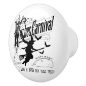  Halloween Witch Keramische Knop (Rechts)