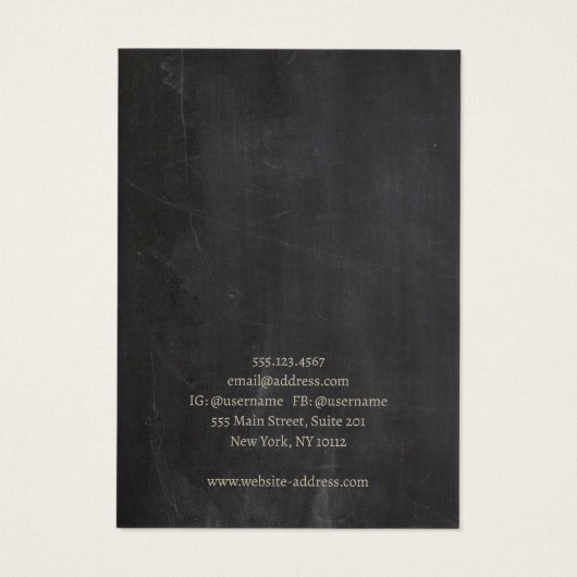 Halloween  Witch Ketting Display Kaart (Achterkant)