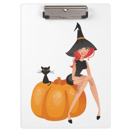 HALLOWEEN WITCH KLEMBORD (Voorkant)