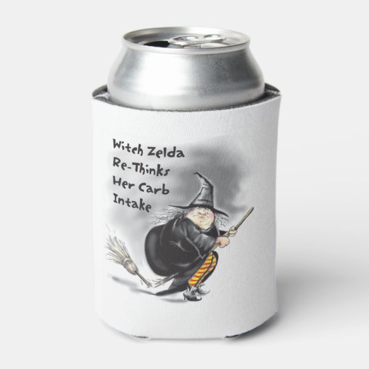 Halloween Witch Koelbox Blikjeskoeler (Blikje Voorkant)