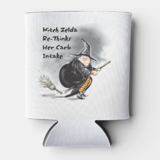 Halloween Witch Koelbox Blikjeskoeler (Voorkant)