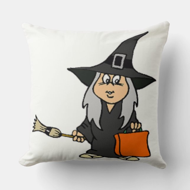HALLOWEEN WITCH KUSSEN (Voorkant)