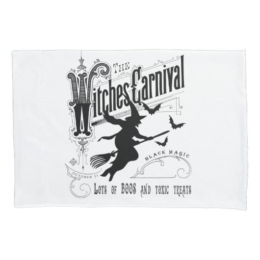 Halloween Witch Kussensloop (Voorkant)