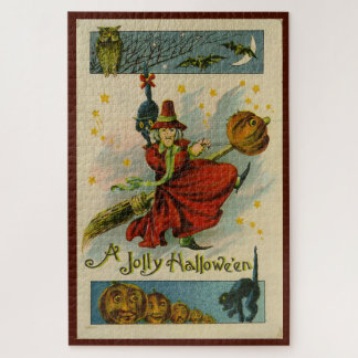 Halloween Witch Legpuzzel