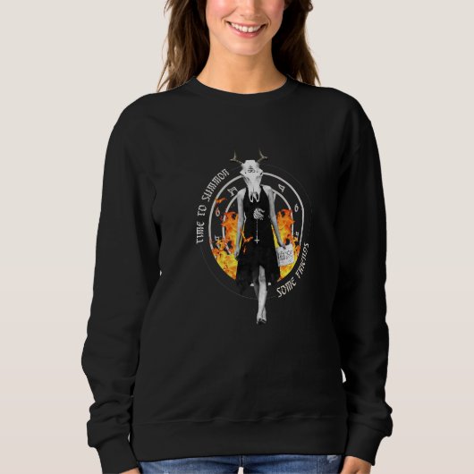 Halloween Witch Magic Scary Scary Trui (Voorkant)