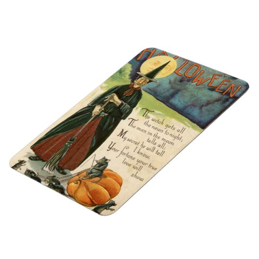 Halloween Witch Magneet (Linkerzijde)