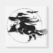 Halloween Witch Magneet (Voorkant)