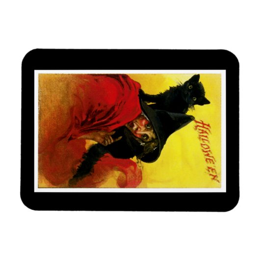 Halloween Witch Magneet (Horizontaal)
