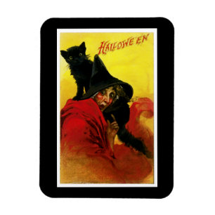 Halloween Witch Magneet
