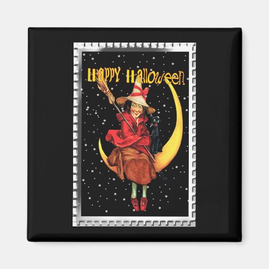 Halloween Witch Magneet (Voorkant)