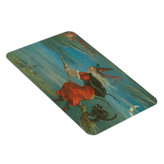 Halloween Witch Magnet Magneet (Rechterzijde)