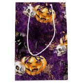 Halloween Witch Medium Cadeauzakje (Voorkant)