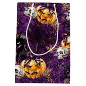 Halloween Witch Medium Cadeauzakje (Achterkant)