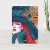 Halloween Witch met vervalkaart van Renee Lavoie Kaart (Achterkant)