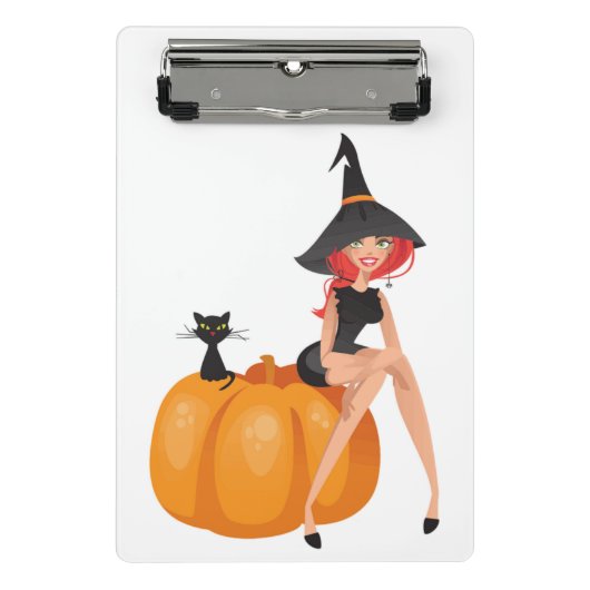 HALLOWEEN WITCH MINI KLEMBORD (Voorkant)