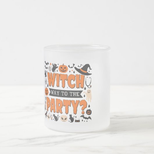 Halloween Witch Mok voor Party Lovers & Coffee Fan (Center)