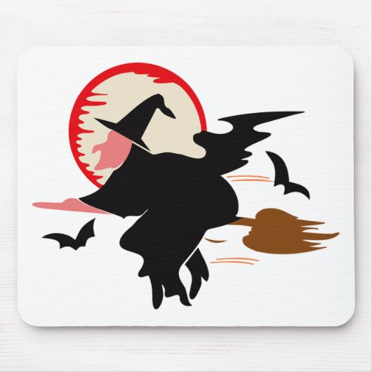 Halloween Witch Muismat (Voorkant)