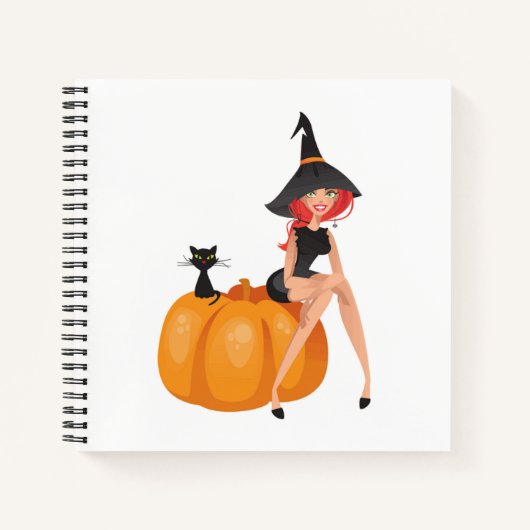 HALLOWEEN WITCH NOTITIEBOEK (Voorkant)