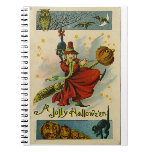  Halloween Witch Notitieboek (Voorkant)