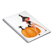 HALLOWEEN WITCH NOTITIEBOEK (Rechterzijde)