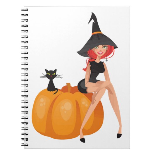 HALLOWEEN WITCH NOTITIEBOEK (Voorkant)