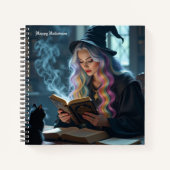 Halloween Witch Notitieboek (Voorkant)