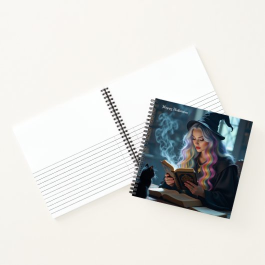 Halloween Witch Notitieboek (Binnen)