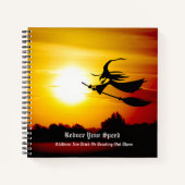 Halloween Witch Notitieboek (Voorkant)