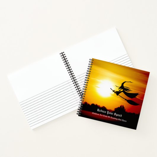 Halloween Witch Notitieboek (Binnen)