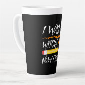 Halloween Witch, nu leer ik Latte Mok (Linkerhoek)