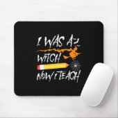 Halloween Witch, nu leer ik Muismat (Met muis)